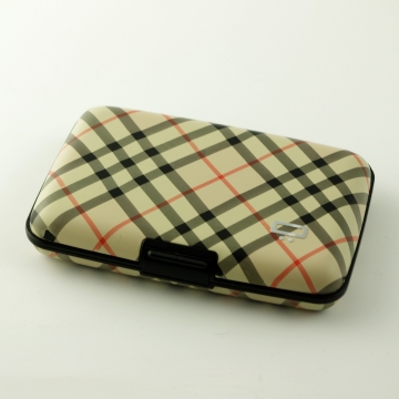 OGON Aluminum Wallet - Tartan